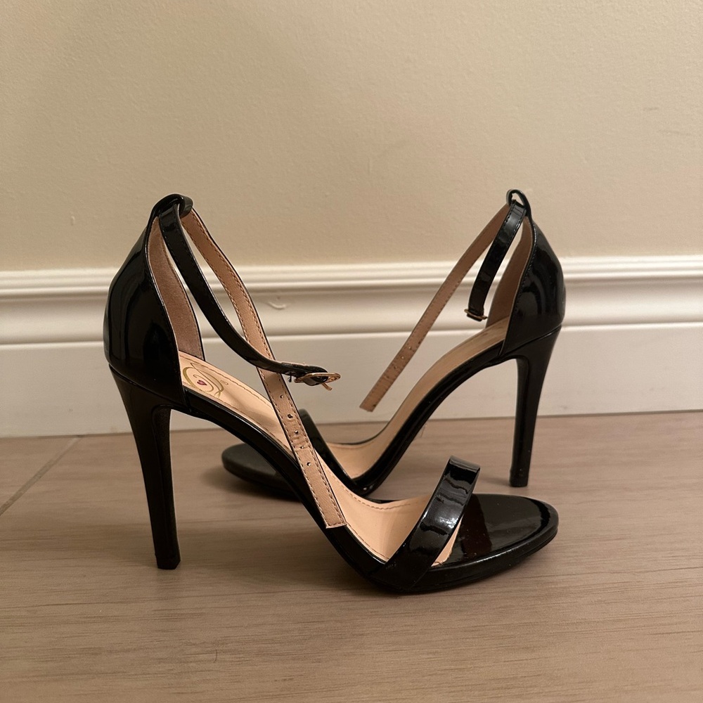 Patent Black Sandals